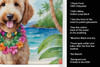 Goldendoodle Luau Kitchen Towel Dish Cloths product image at NuMercy 5