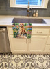 Golden Retriever Spring Path Kitchen Towel Dish Cloths DAC6636 product image at NuMercy 2