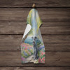 Scottish Deerhound Spring Path Kitchen Towel Dish Cloths product image at NuMercy 4