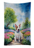 English Bull Terrier Spring Path Kitchen Towel Dish Cloths DAC6619 product image at NuMercy