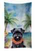 Affenpinscher Luau Kitchen Towel Dish Cloths DAC6345 product image at NuMercy