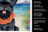 Affenpinscher Luau Kitchen Towel Dish Cloths DAC6345 product image at NuMercy 5