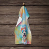 Westie Hippie Dawg Kitchen Towel Dish Cloths DAC2569 product image at NuMercy 4