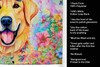 Yellow Labrador Hippie Dawg Kitchen Towel Dish Cloths DAC2531 product image at NuMercy 5