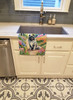 Keeshond Spring Path Kitchen Towel Dish Cloths product image at NuMercy 2