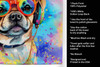 Pug Hippie Dawg Kitchen Towel Dish Cloths DAC2543 product image at NuMercy 5