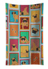 Lots of Apricot Pug Kitchen Towel Dish Cloths product image at NuMercy