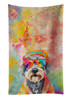 Schnauzer Hippie Dawg Kitchen Towel Dish Cloths DAC2555 product image at NuMercy