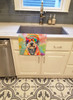 Schnauzer Hippie Dawg Kitchen Towel Dish Cloths DAC2555 product image at NuMercy 2