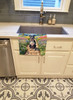 Staffordshire Bull Terrier Spring Path Kitchen Towel Dish Cloths product image at NuMercy 2