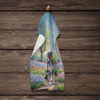 Bluetick Coonhound Spring Path Kitchen Towel Dish Cloths product image at NuMercy 4