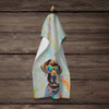 Chocolate Labrador Hippie Dawg Kitchen Towel Dish Cloths DAC2523 product image at NuMercy 4