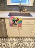 French Bulldog Hippie Dawg Kitchen Towel Dish Cloths DAC2506 product image at NuMercy 2