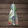 Bluetick Coonhound Luau Kitchen Towel Dish Cloths product image at NuMercy 4