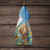 Labradoodle in Sunflowers Kitchen Towel Dish Cloths DAC6113 product image at NuMercy 4