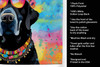 Black Labrador Hippie Dawg Kitchen Towel Dish Cloths DAC2521 product image at NuMercy 5