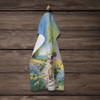 Labrador Retriever Spring Path Kitchen Towel Dish Cloths DAC6664 product image at NuMercy 4