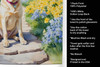 Labrador Retriever Spring Path Kitchen Towel Dish Cloths DAC6664 product image at NuMercy 5