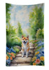 Shiba Inu Spring Path Kitchen Towel Dish Cloths product image at NuMercy