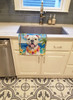 American Bulldog Luau Kitchen Towel Dish Cloths product image at NuMercy 2