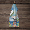 American Bulldog Luau Kitchen Towel Dish Cloths product image at NuMercy 4