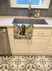 Labradoodle Spring Path Kitchen Towel Dish Cloths DAC6661 product image at NuMercy 2