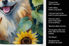 Pomeranian in Sunflowers Kitchen Towel Dish Cloths DAC6136 product image at NuMercy 5