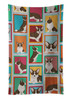 Lots of Brindle Cardigan Corgi Kitchen Towel Dish Cloths product image at NuMercy