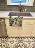 Tibetan Terrier Spring Path Kitchen Towel Dish Cloths product image at NuMercy 2