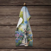 Tibetan Terrier Spring Path Kitchen Towel Dish Cloths product image at NuMercy 4