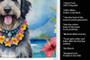 Bergamasco Sheepdog Luau Kitchen Towel Dish Cloths product image at NuMercy 5