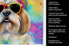 Shih Tzu Hippie Dawg Kitchen Towel Dish Cloths DAC2562 product image at NuMercy 5