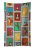 Lots of Flashy Fawn Boxer Kitchen Towel Dish Cloths product image at NuMercy