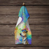 Collie Hippie Dawg Kitchen Towel Dish Cloths product image at NuMercy 4