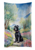 Giant Schnauzer Spring Path Kitchen Towel Dish Cloths product image at NuMercy
