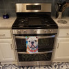 English Bulldog Luau Kitchen Towel Dish Cloths DAC6427 product image at NuMercy 3