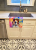 Basset Hound Hippie Dawg Kitchen Towel Dish Cloths product image at NuMercy 2