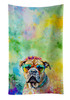 Bullmastiff Hippie Dawg Kitchen Towel Dish Cloths DAC2478 product image at NuMercy