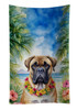 Bullmastiff Luau Kitchen Towel Dish Cloths product image at NuMercy
