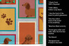 Lots of Longhaired Red Dachshund Kitchen Towel Dish Cloths product image at NuMercy 5
