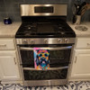Scottish Terrier Hippie Dawg Kitchen Towel Dish Cloths DAC2556 product image at NuMercy 3