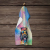 Scottish Terrier Hippie Dawg Kitchen Towel Dish Cloths DAC2556 product image at NuMercy 4