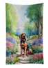 Bloodhound Spring Path Kitchen Towel Dish Cloths product image at NuMercy