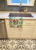 Beagle Luau Kitchen Towel Dish Cloths DAC6362 product image at NuMercy 2