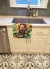 Cocker Spaniel in Sunflowers Kitchen Towel Dish Cloths DAC6059 product image at NuMercy 2