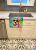 Corgi Hippie Dawg Kitchen Towel Dish Cloths DAC2496 product image at NuMercy 2