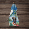 Pug Luau Kitchen Towel Dish Cloths product image at NuMercy 4