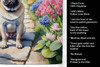 Pug Spring Path Kitchen Towel Dish Cloths product image at NuMercy 5