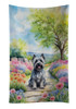 Skye Terrier Spring Path Kitchen Towel Dish Cloths product image at NuMercy