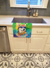 Siberian Husky Hippie Dawg Kitchen Towel Dish Cloths DAC2564 product image at NuMercy 2